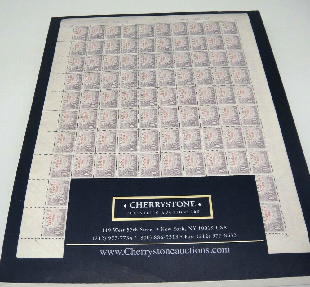 Cherrystone Stamp Auction Catalog US Worldwide Russia Germany Full Color 2006