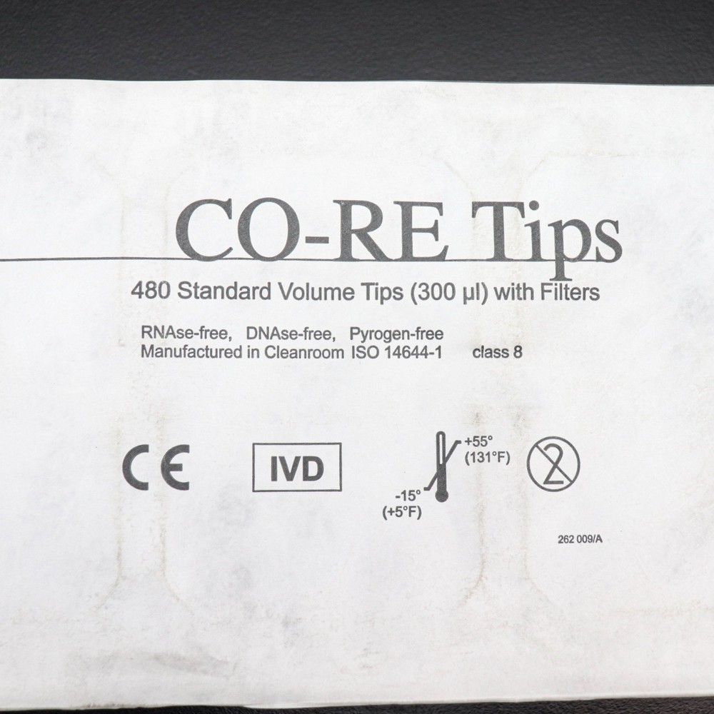 Hamilton 300 ul CO-RE tips 12 x 480