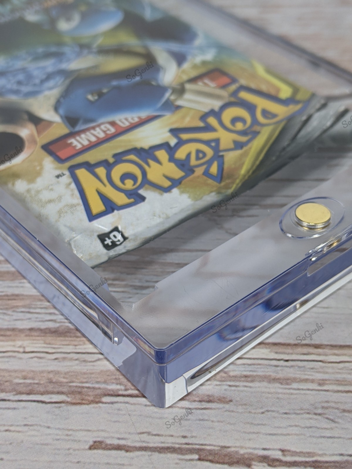Pokemon MTG TCG Lot of 4 Booster Pack Magnetic Holder Protector Case