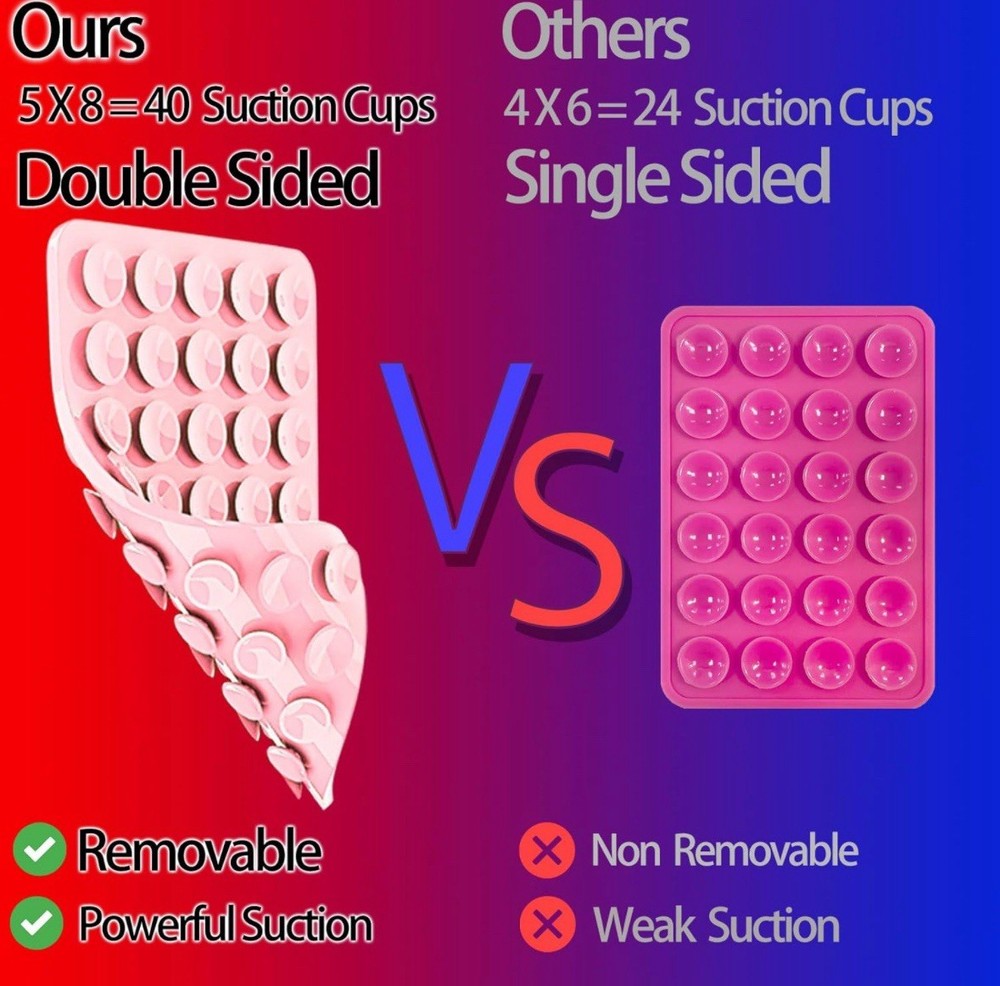 Double Sided Suction Cup Phone Mount