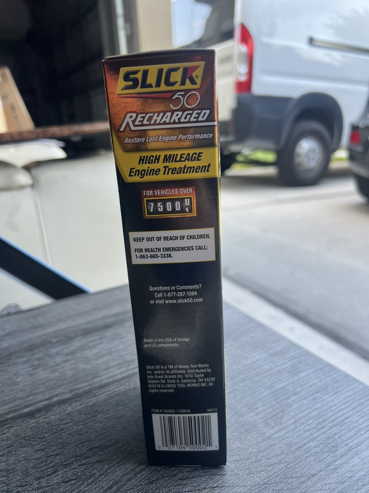 Slick 50Recharged High Mileage Engine Treatment,Restores Lost Engine Performance