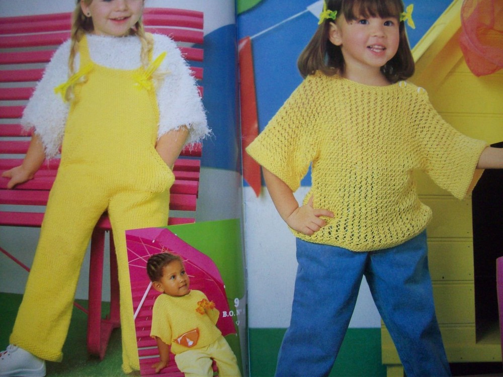 Bouton d'Or Knits patterns for kids sweaters carigans pullovers knitting