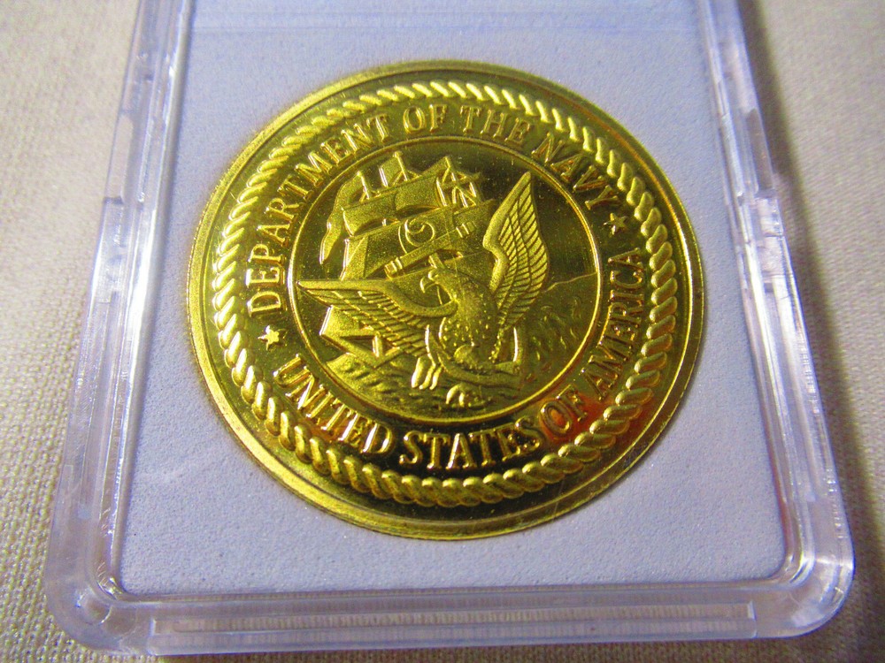US NAVY - USS NIMITZ CVN-68 Challenge Coin
