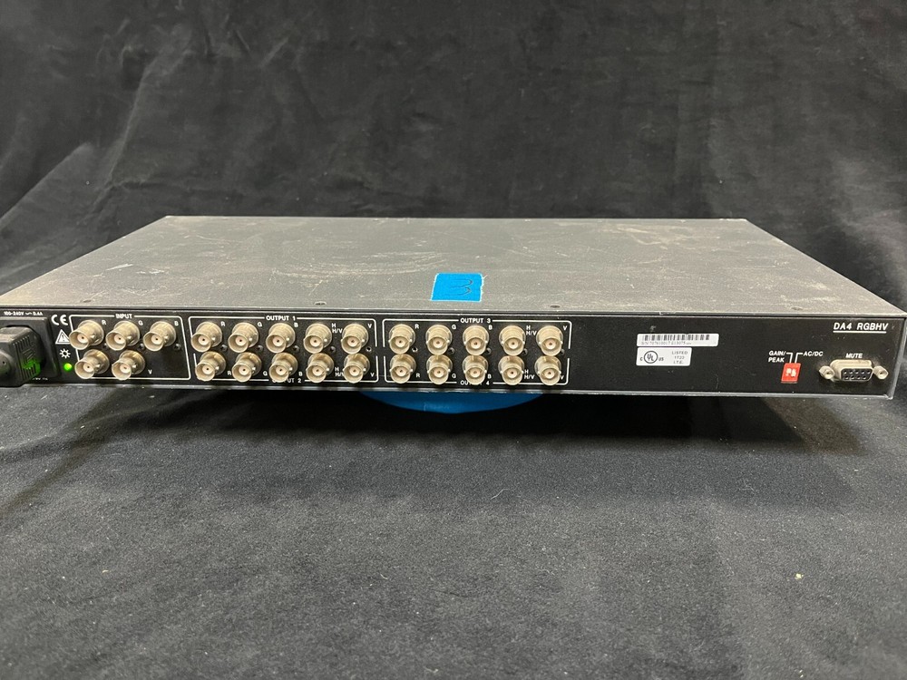 Extron Rack Mount VGA Video Processor/ amplifier/ PS/ Switcher (See Description)