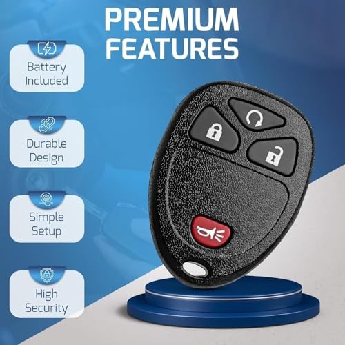 Keyless Entry Remote Kit for Chevy Silverado Avalanche Equinox Express