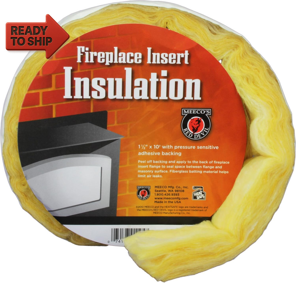 MEECO'S RED DEVIL 1105 Fireplace Insert Insulation