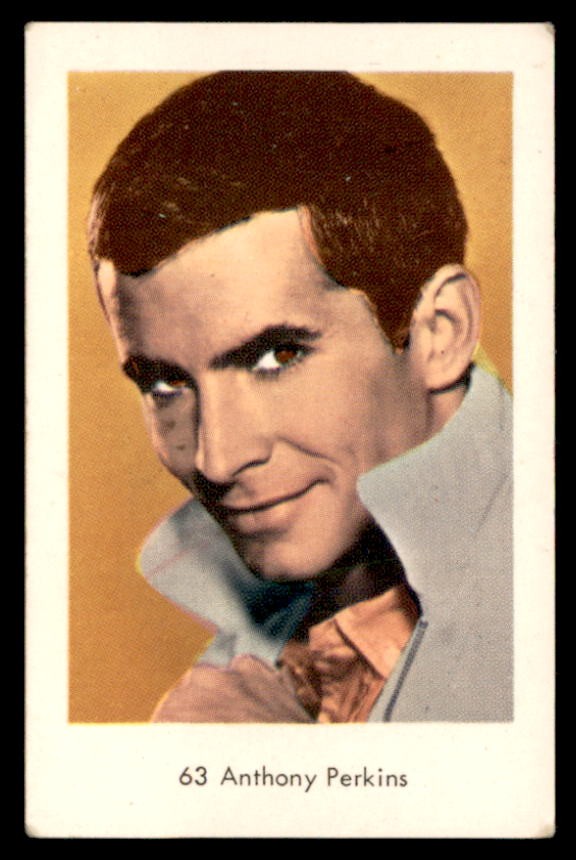 Small Old Card Showing Anthony Perkins