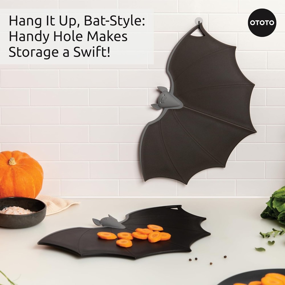 OTOTO Bat Shape Cutting Board Plastic