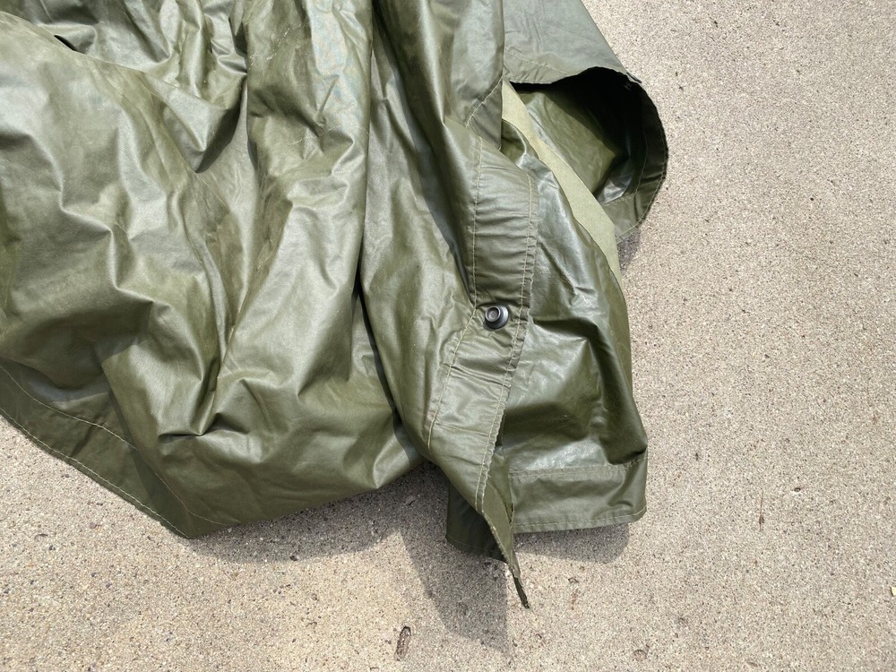 WWII US ARMY ENLISTED NCO INFANTRY GI RAIN PONCHO-