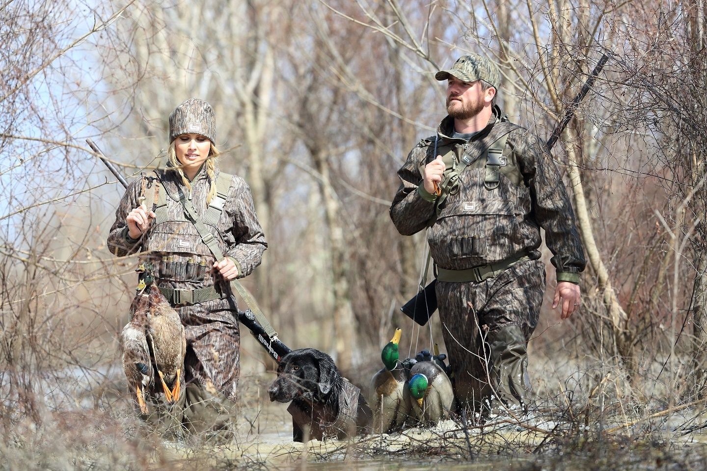 Banded Gear "b" Logo Mossy Oak Bottomland Btml Camo Cotton Hunting Hat Cap NEW