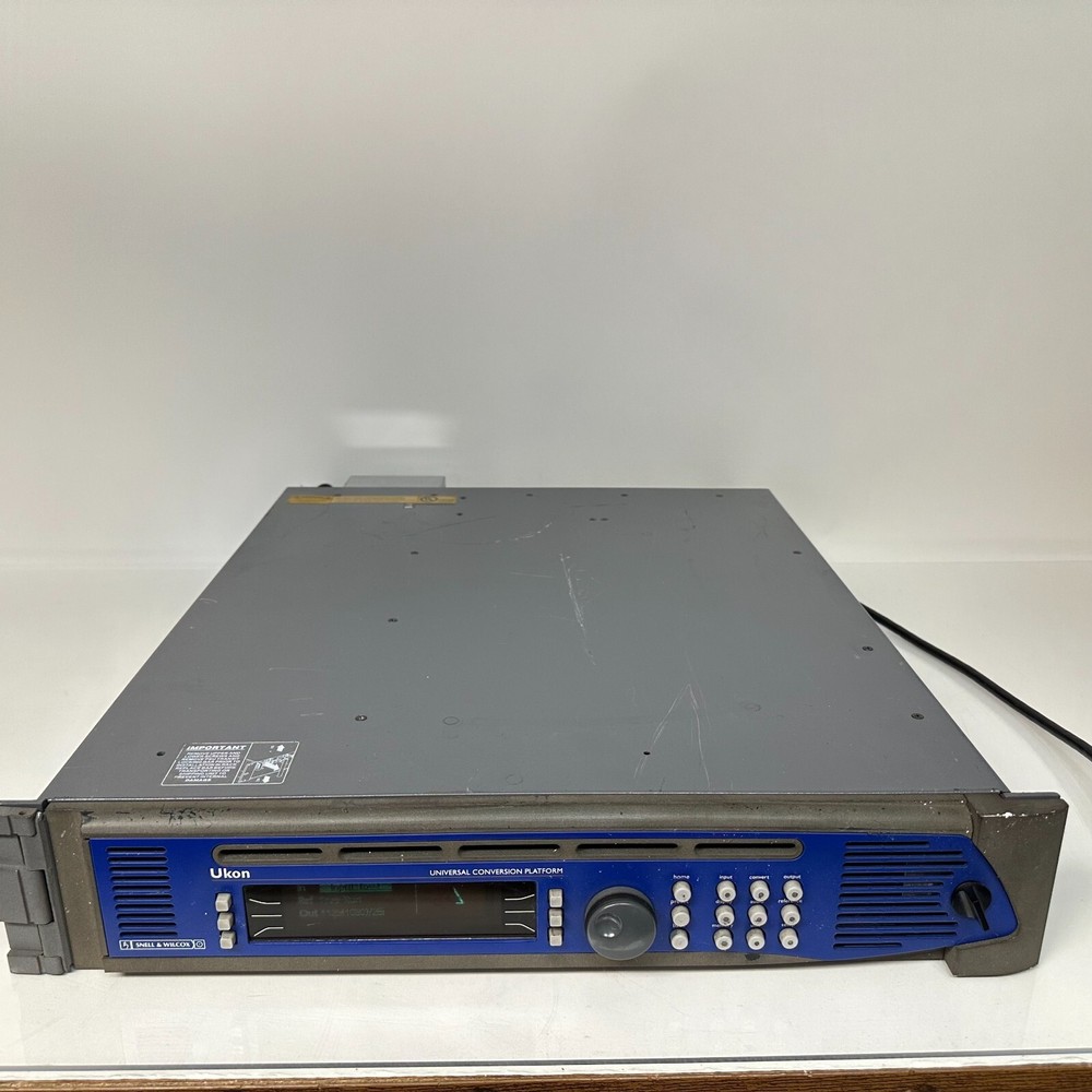 Snell and Wilcox Ukon Universal Format Conversion Platform Snell & Wilcox