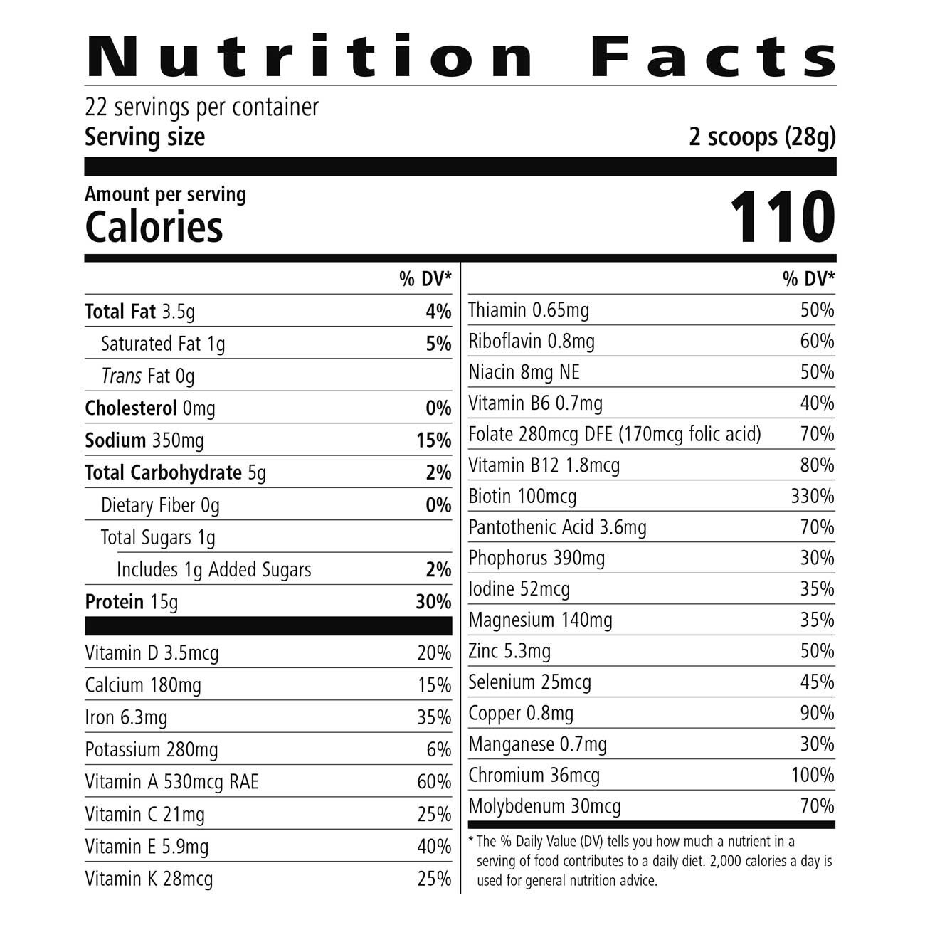 Herbalife Protein Drink Mix -Vanilla, 616g From USA