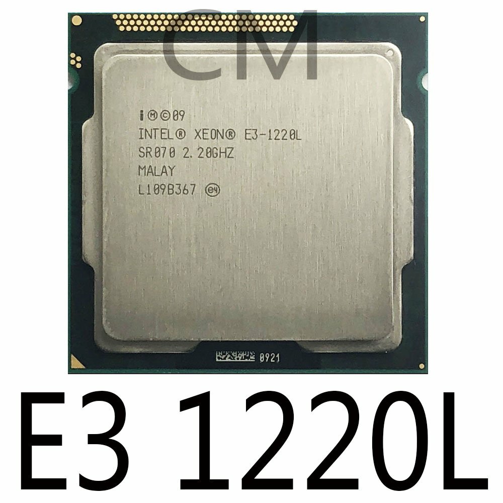 Intel Xeon E3-1220L 2.2 GHz 3M Cache LGA 1155 SR070 20W CPU Processor