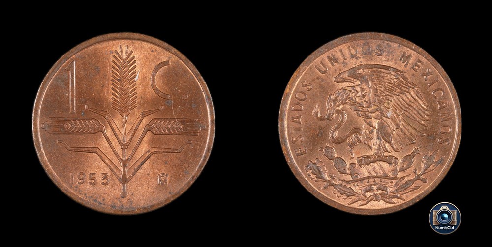 Mexico - 1 Centavo - 1953
