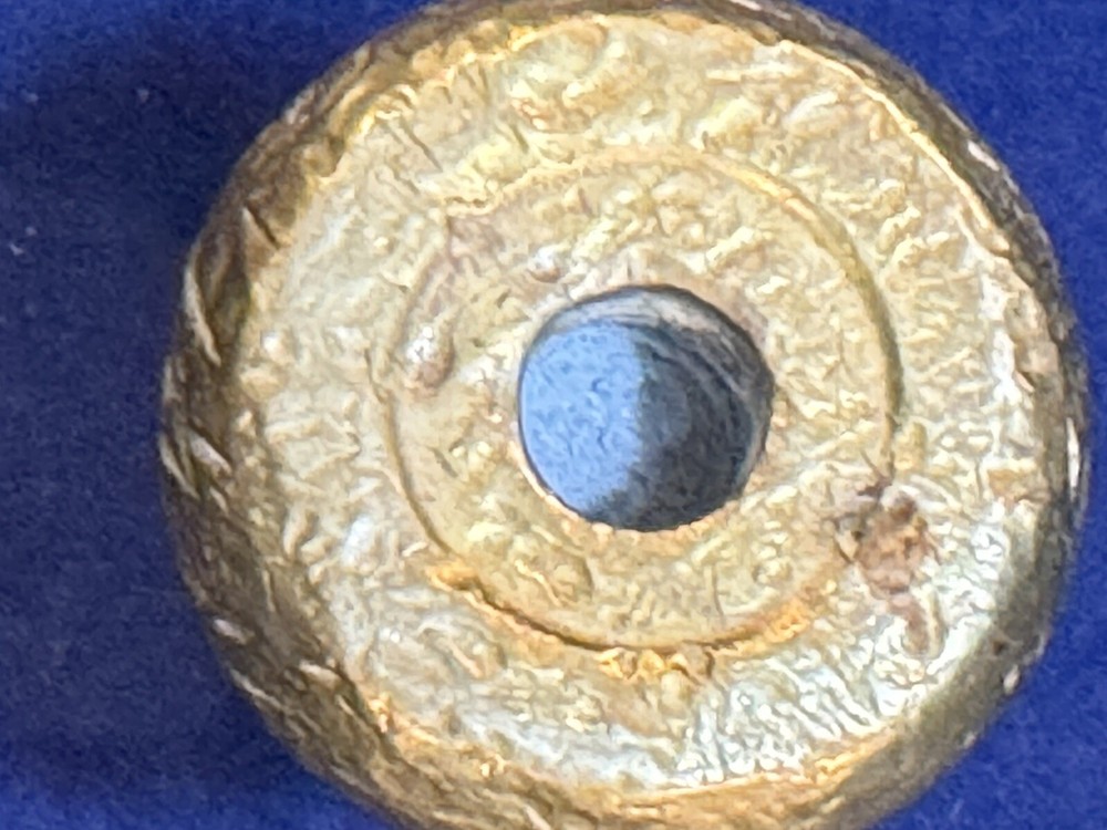 Great Vintage One Pound Solid Brass Balance Scale Weight
