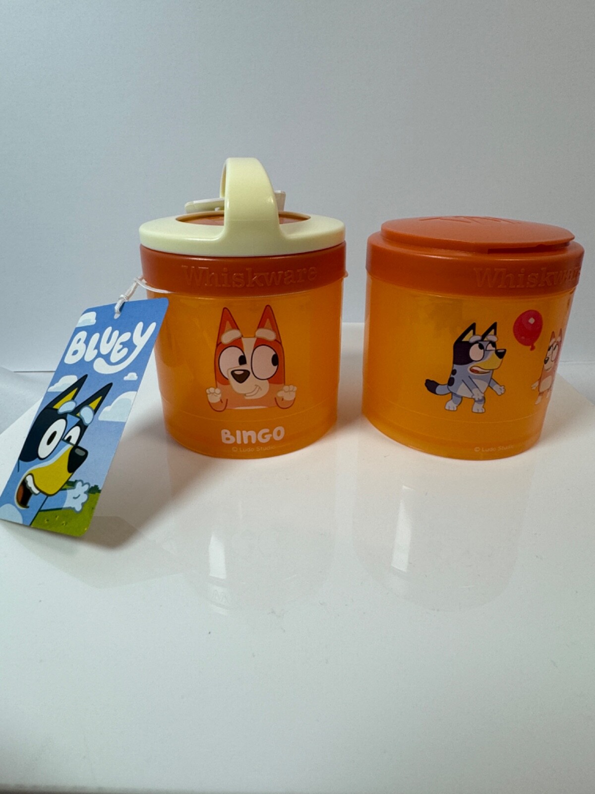 DISNEY-Whiskware by Blender Bottle -Kids Locking Snack Cups -Stocking Stuffers!!