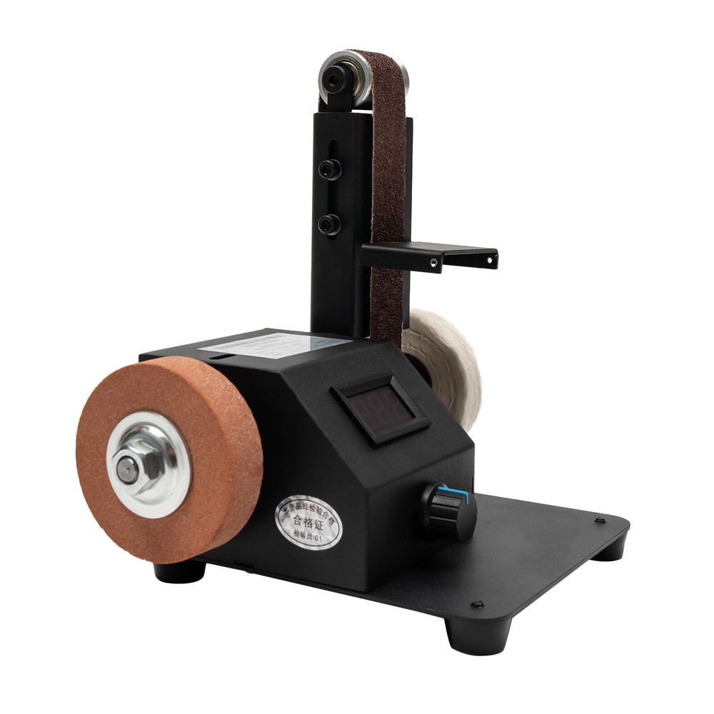 Electric Grinder Belt Sander Polishing Grinding Tool Mini DIY Sharpener Machine