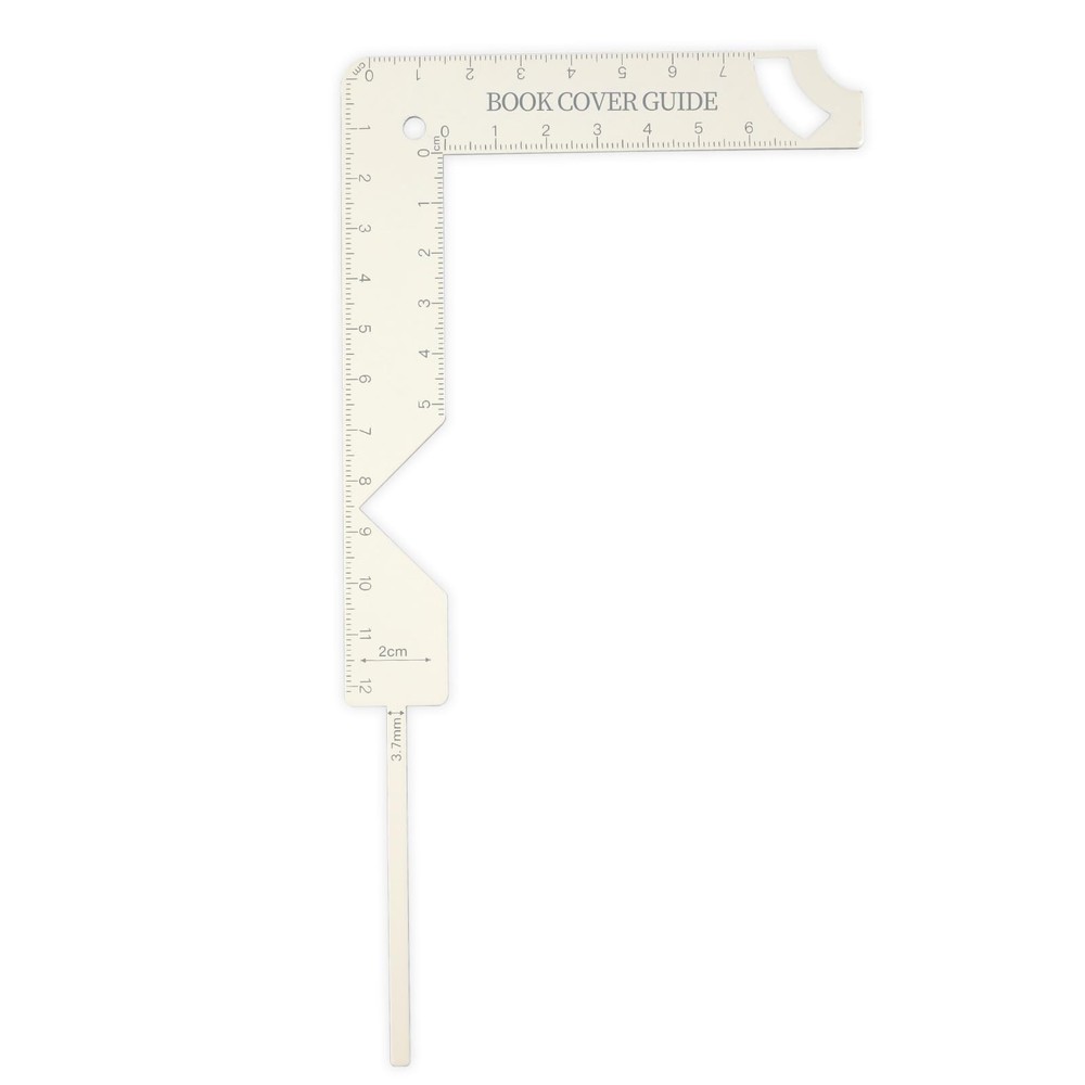 5-in-1 Book Cover Guide, Metal Bookbinding Tools DIY Binding Materials...