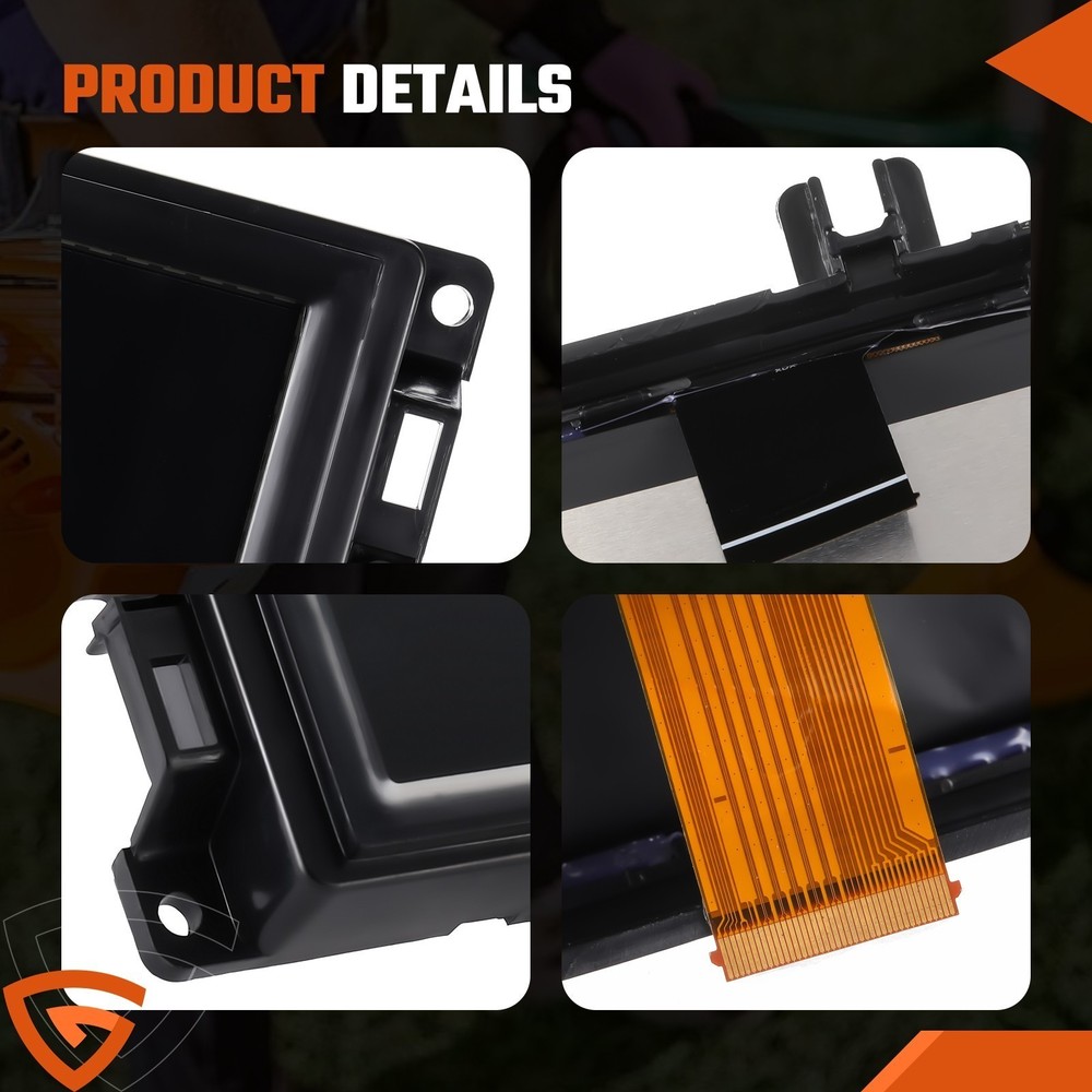 7" LCD Touch Screen w/ Frame For 2018-2020 Jeep Compass Radio Navigation Replace