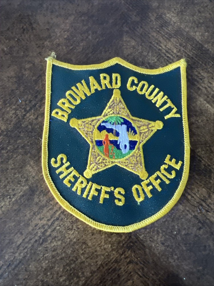 Broward County Sheriff's Office Florida Patch ~ F38