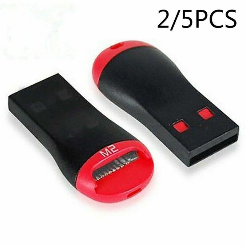 Memory Card Reader Adapters to USB 2.0 Adapter for Micro-SD SDHC SDXC TF US