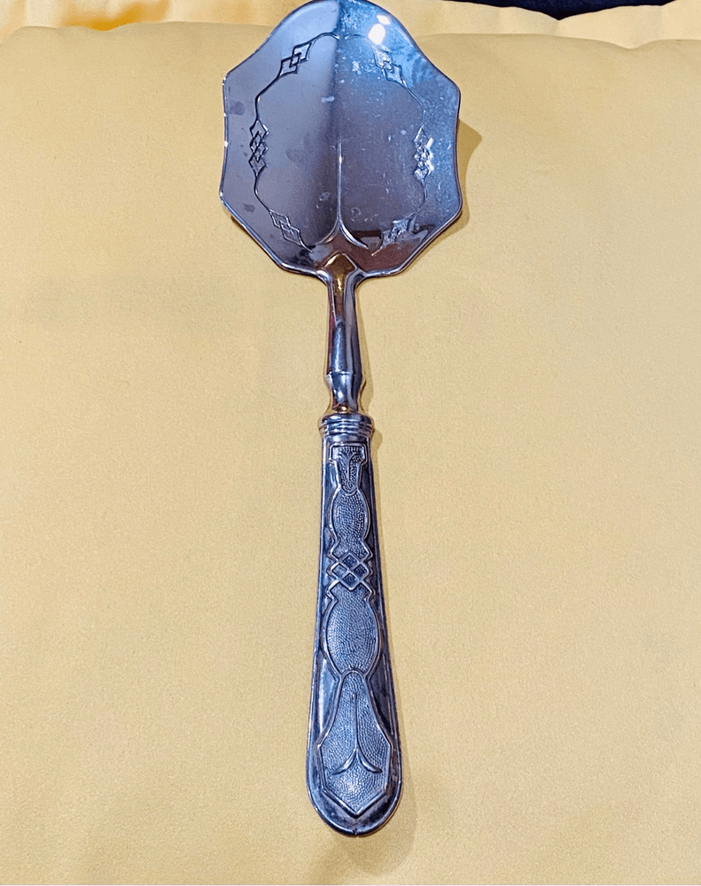 Fine Antique Italian 800 SILVER SERVER Rare