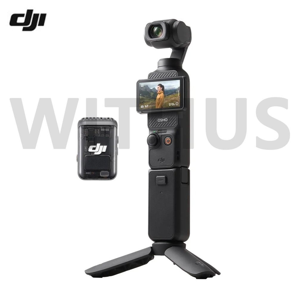 DJI Osmo Pocket 3 Creator Combo Handheld Gimbal Stabilizer Camera - Tracking