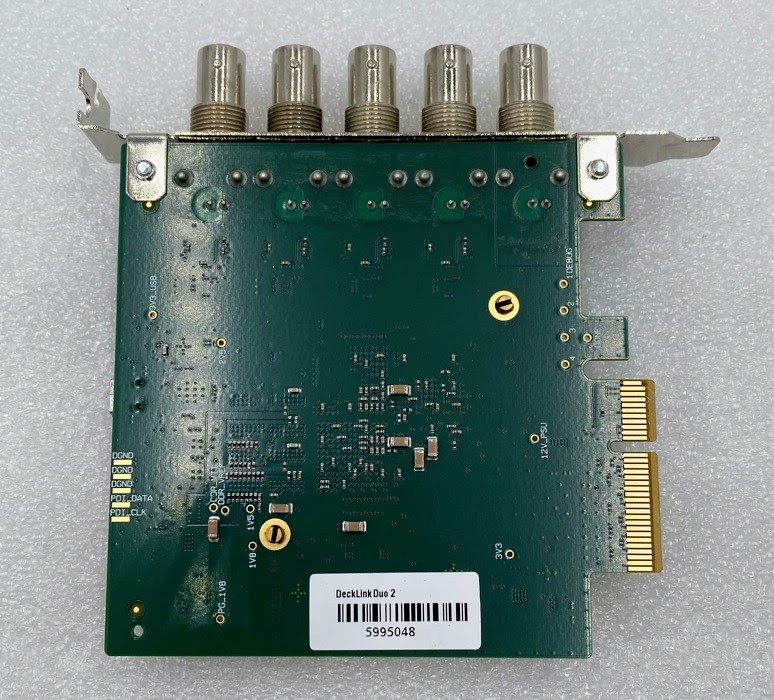 Blackmagicdesign BMDPCB425A DeckLink Duo 2 Capture/Playback Card, PCIe