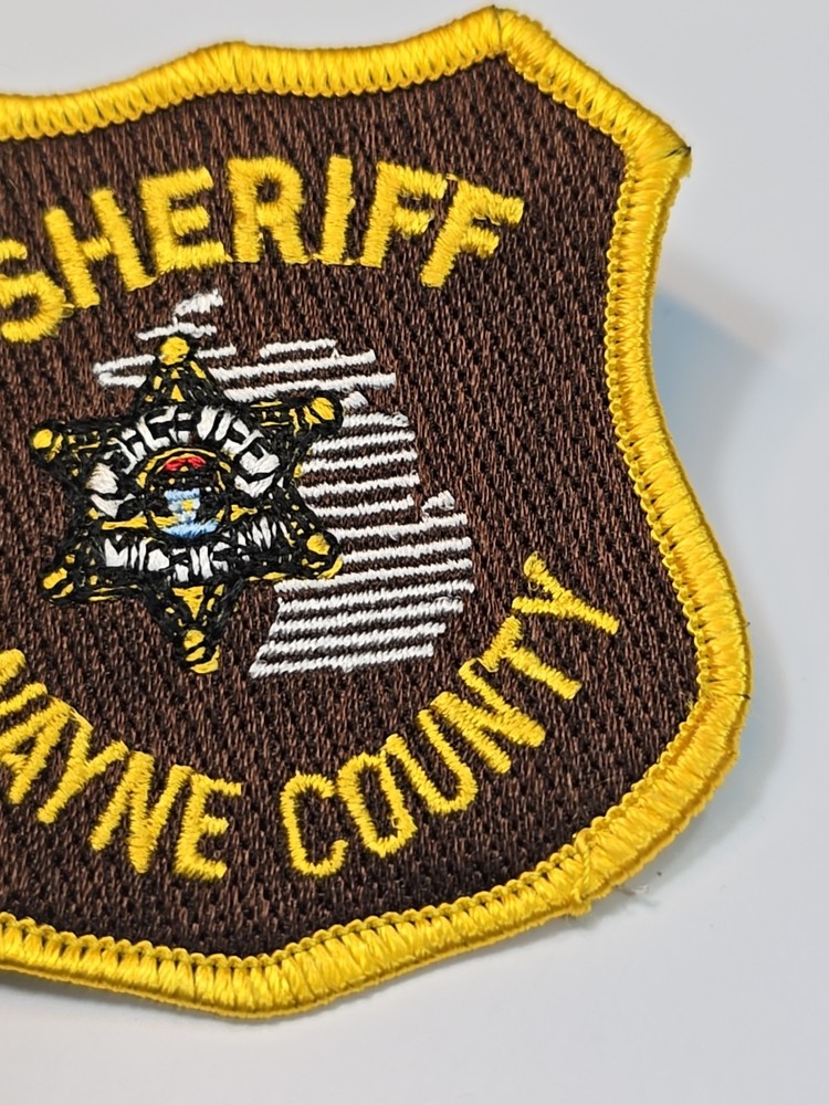 Wayne County Sheriff Sew-on Patch Michigan