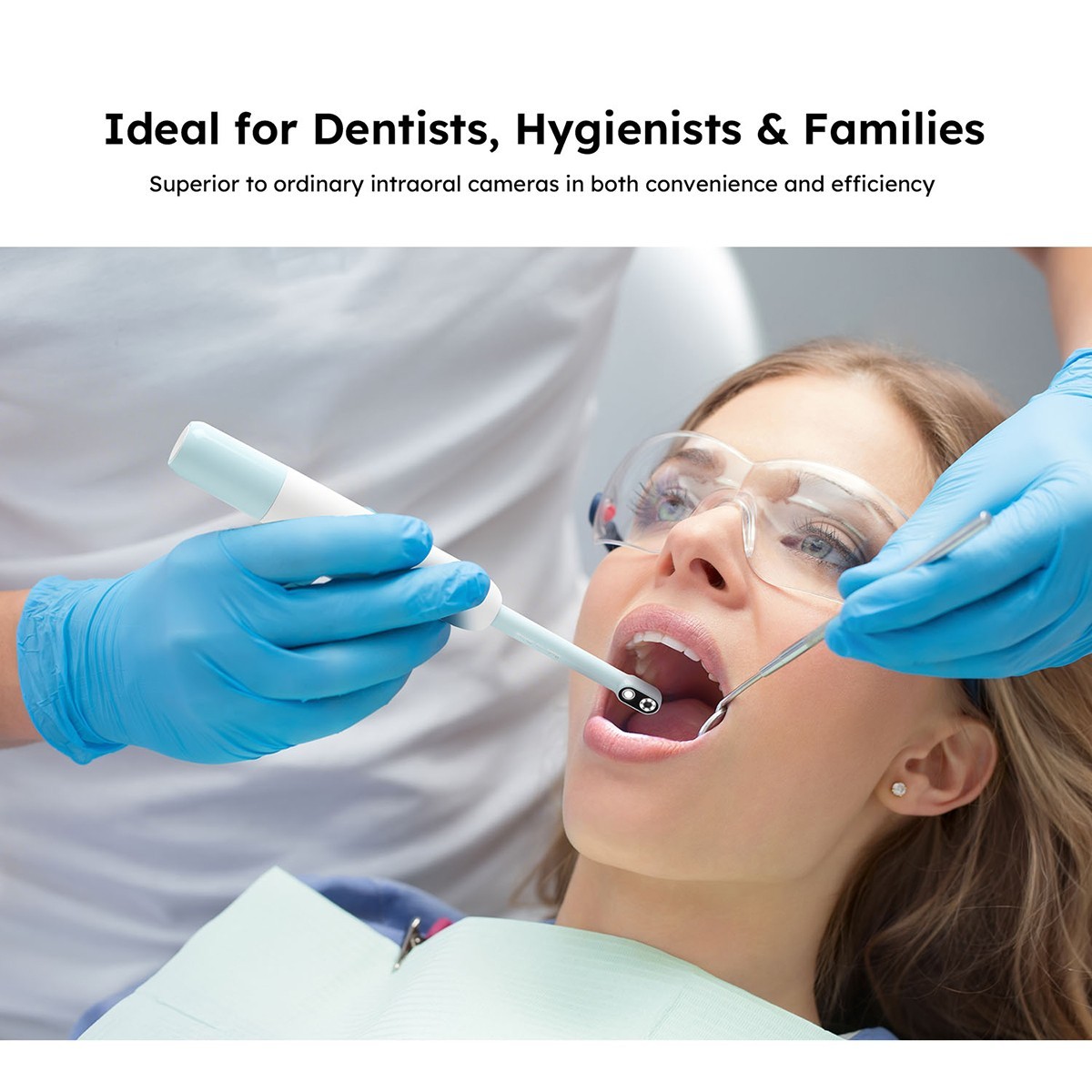 Dental WiFi Intraoral Camera Imaging Intra Oral Endoscope 7 LEDS 1/4 CMOS Sensor