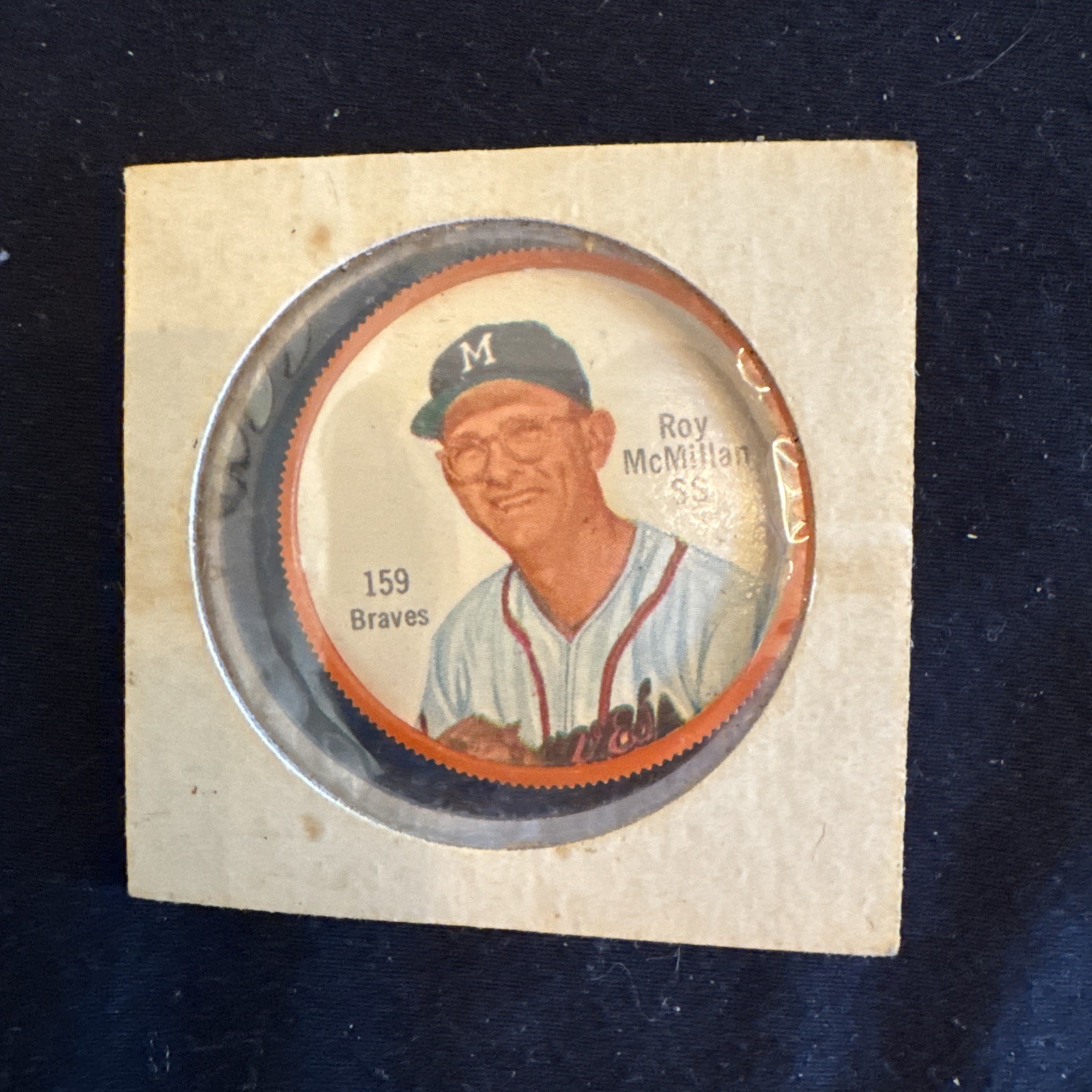 10 Salada/Tea Junket 1962 Baseball Coins Joe Torre Ed Mathews 1960’s era sticker