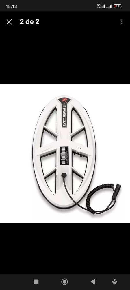 xp deus coil Hf Eliptico