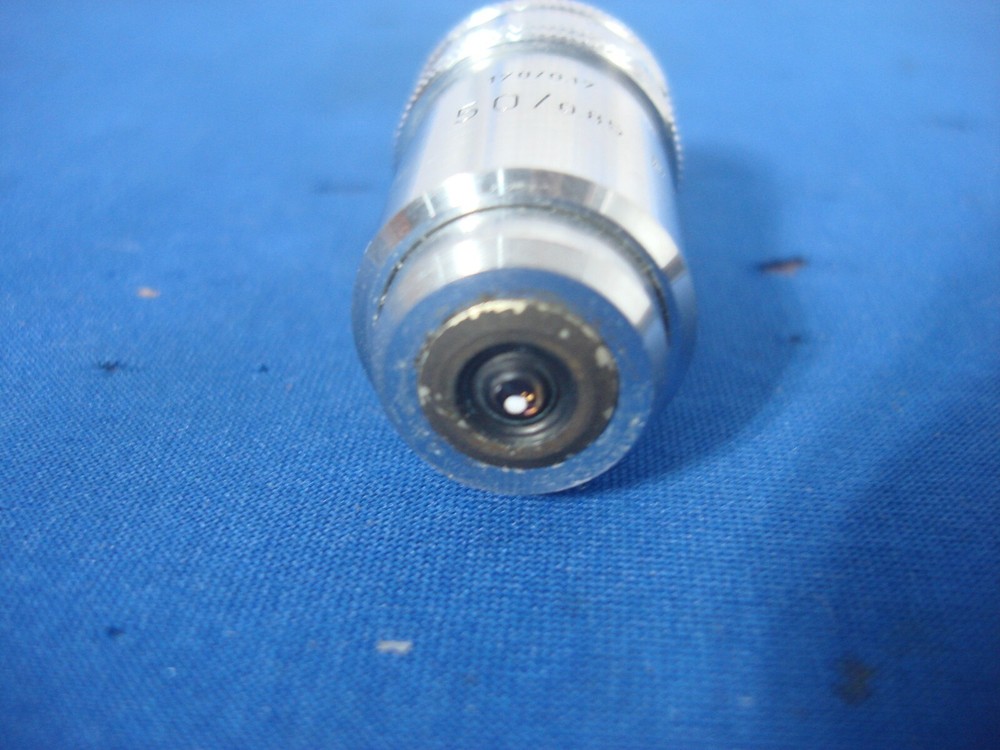 Leitz Wetzlar Microscope Objective 50/0.85 P 170/0.17
