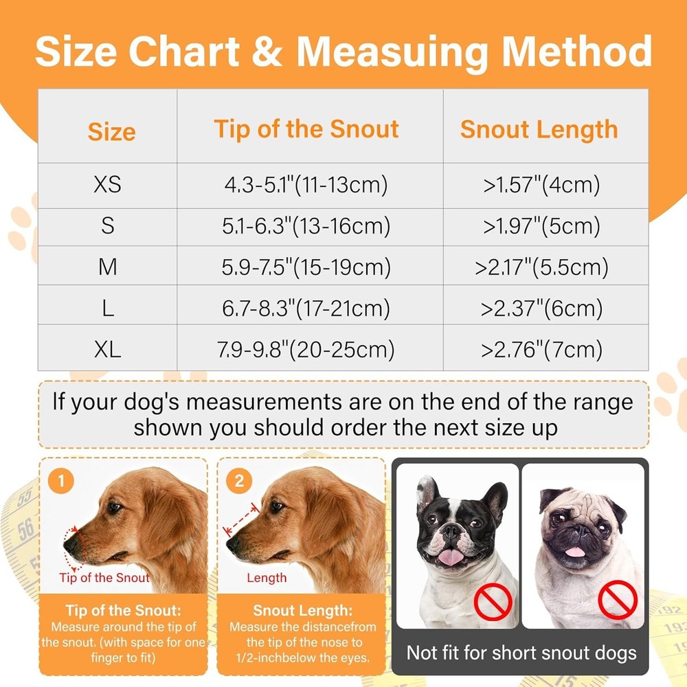 Dog Muzzle Soft Nylon Air Mesh Breathable Drinkable Anti-Bite Adjustable