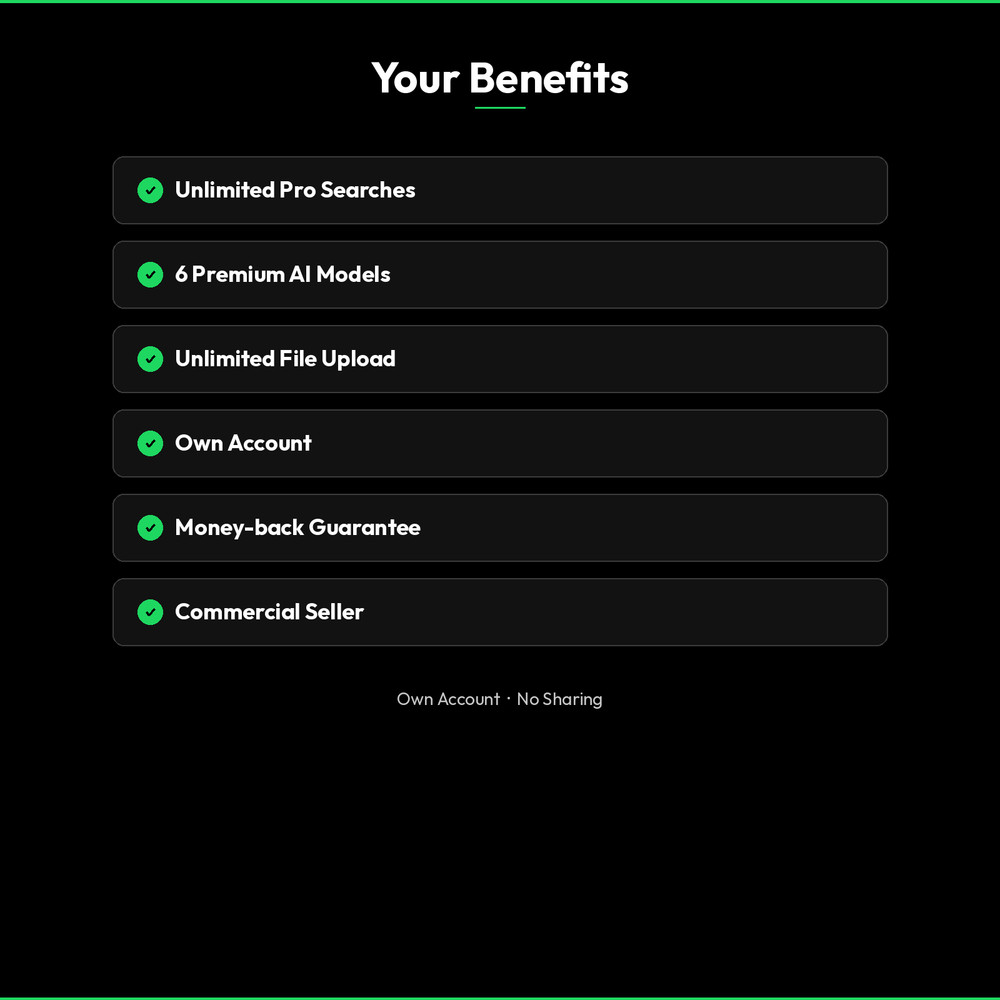 Perplexity Pro AI 1 Year Subscription (GLOBAL) GPT 5 Claude Immediate Activation