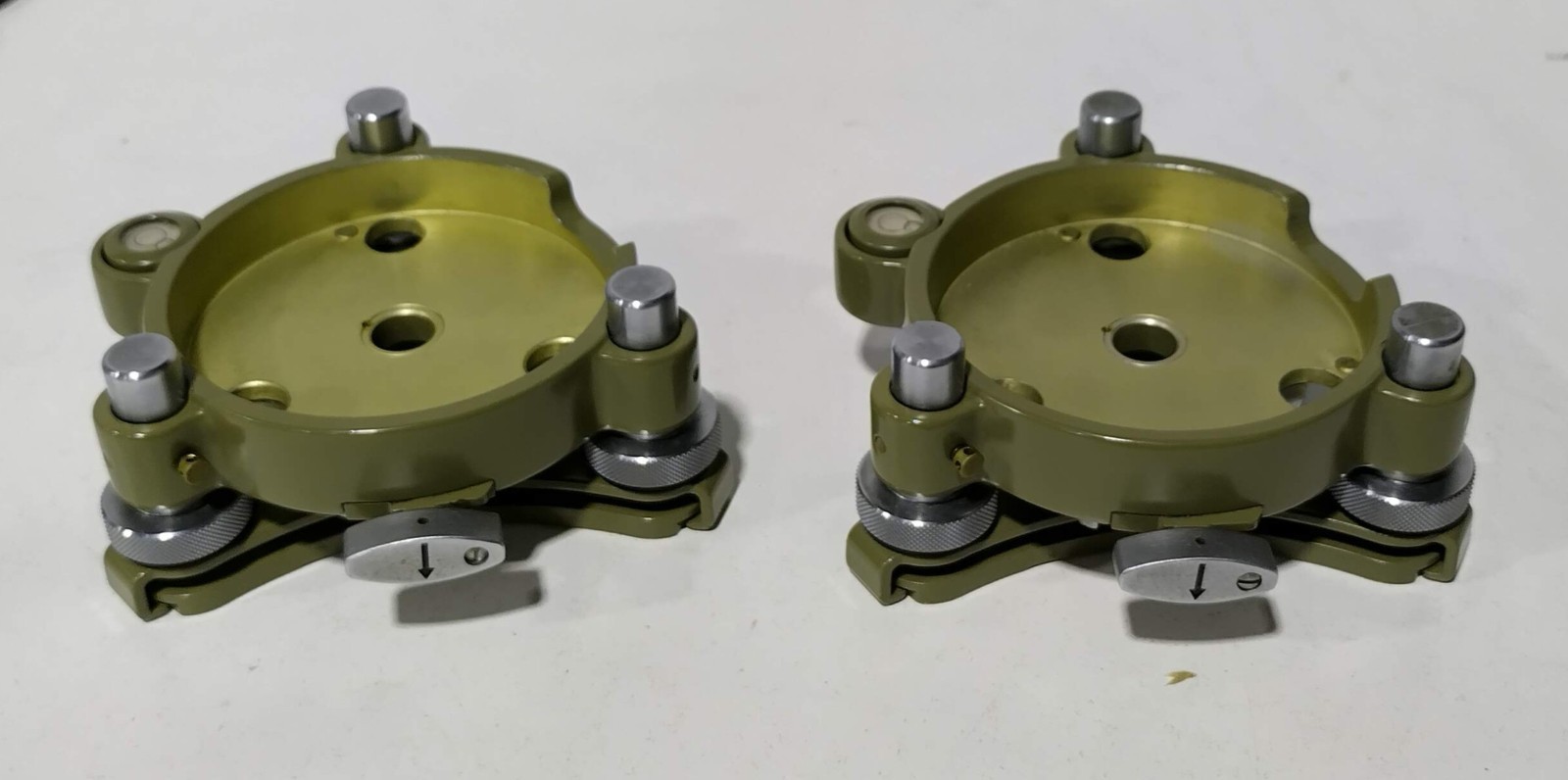 Wild Heerbrugg Switzerland Surveying Target Tribrach GZM5 w/Case Vintage 1960s