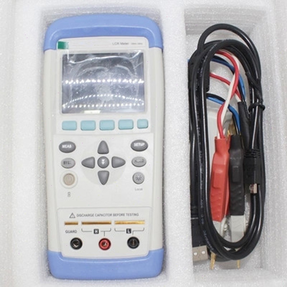 Handheld LCR Digital Bridge with Accuracy 0.2% Communication Interface USB-HID