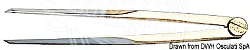 OSCULATI Navigation Compass Brass Divider 145mm
