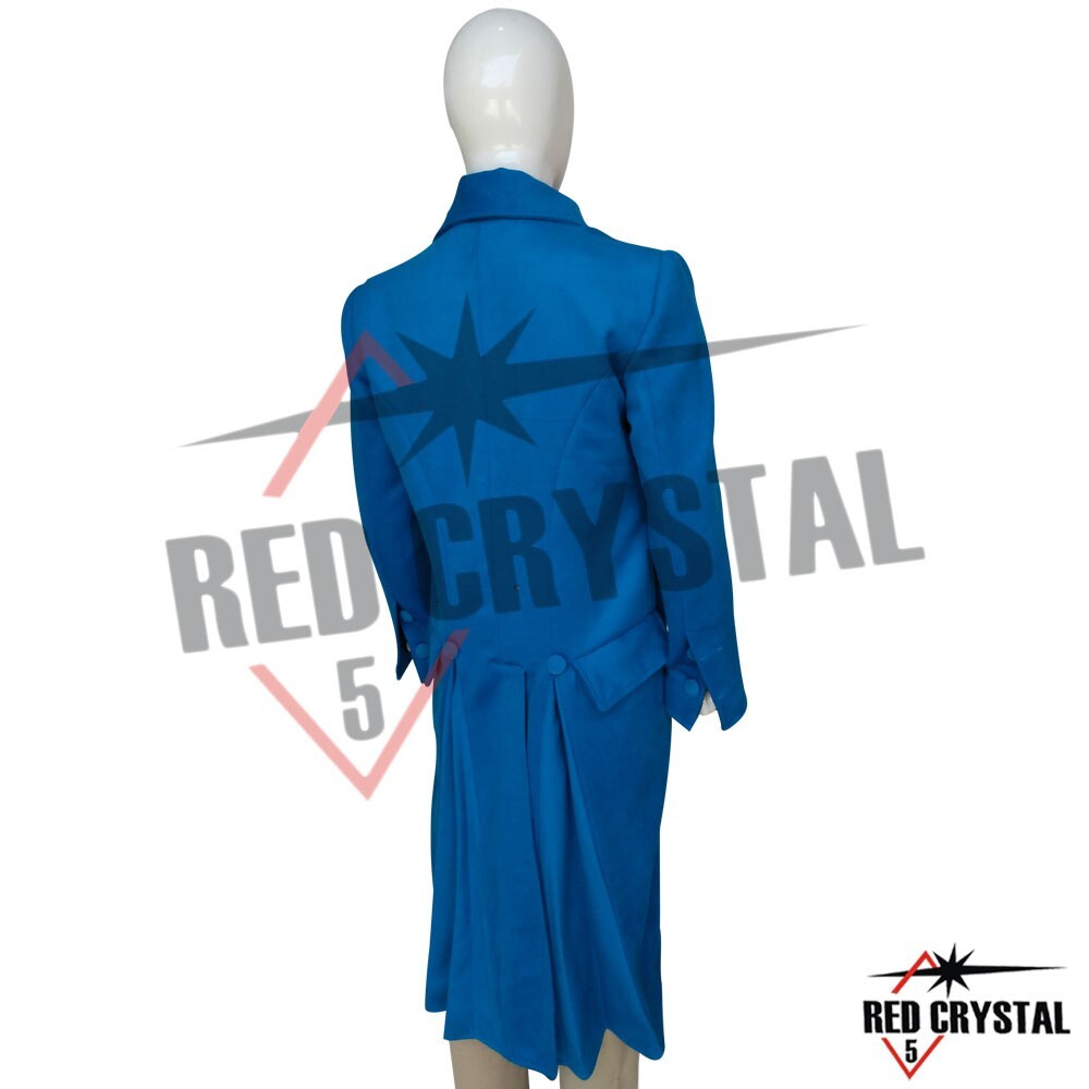 New Georgian Double Breasted Regency Tailcoat, Blue Wool 18th Century Tailcoat