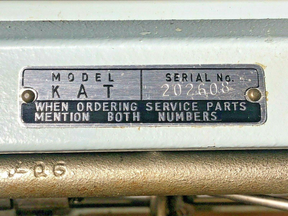 Universal Model KAT Sewing Machine