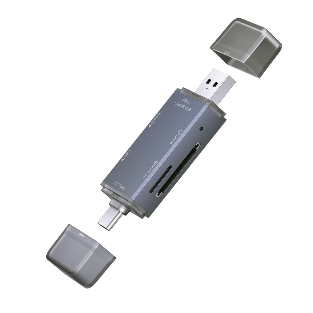Card Reader USB 3.0 Type C SD TF Reader Writer OTG Adapter for Tablet 6 in 1 HUB