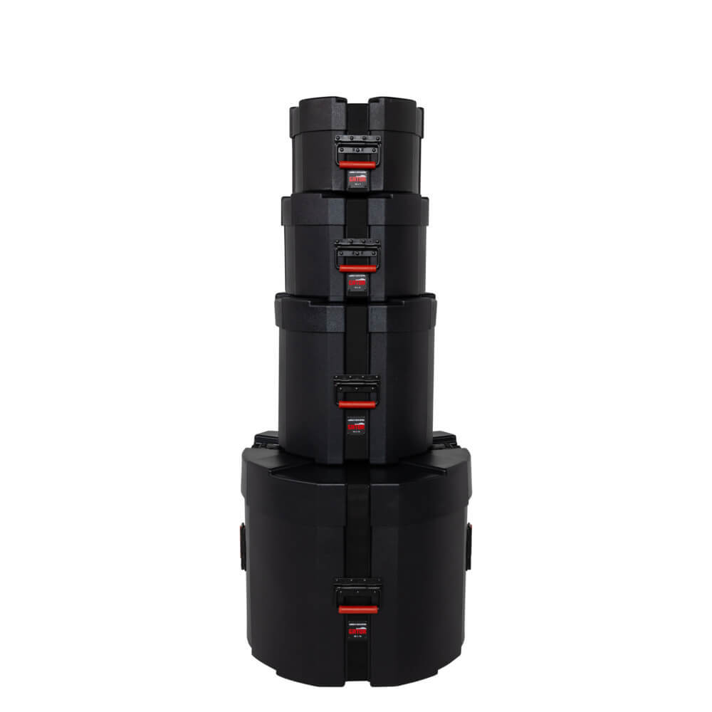 Gator Grooves 4pc Rock Drum Case Set