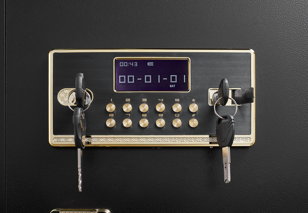 Security Electronic Safe,Anti-Theft Digital Security Lock Box,Smart Alert System