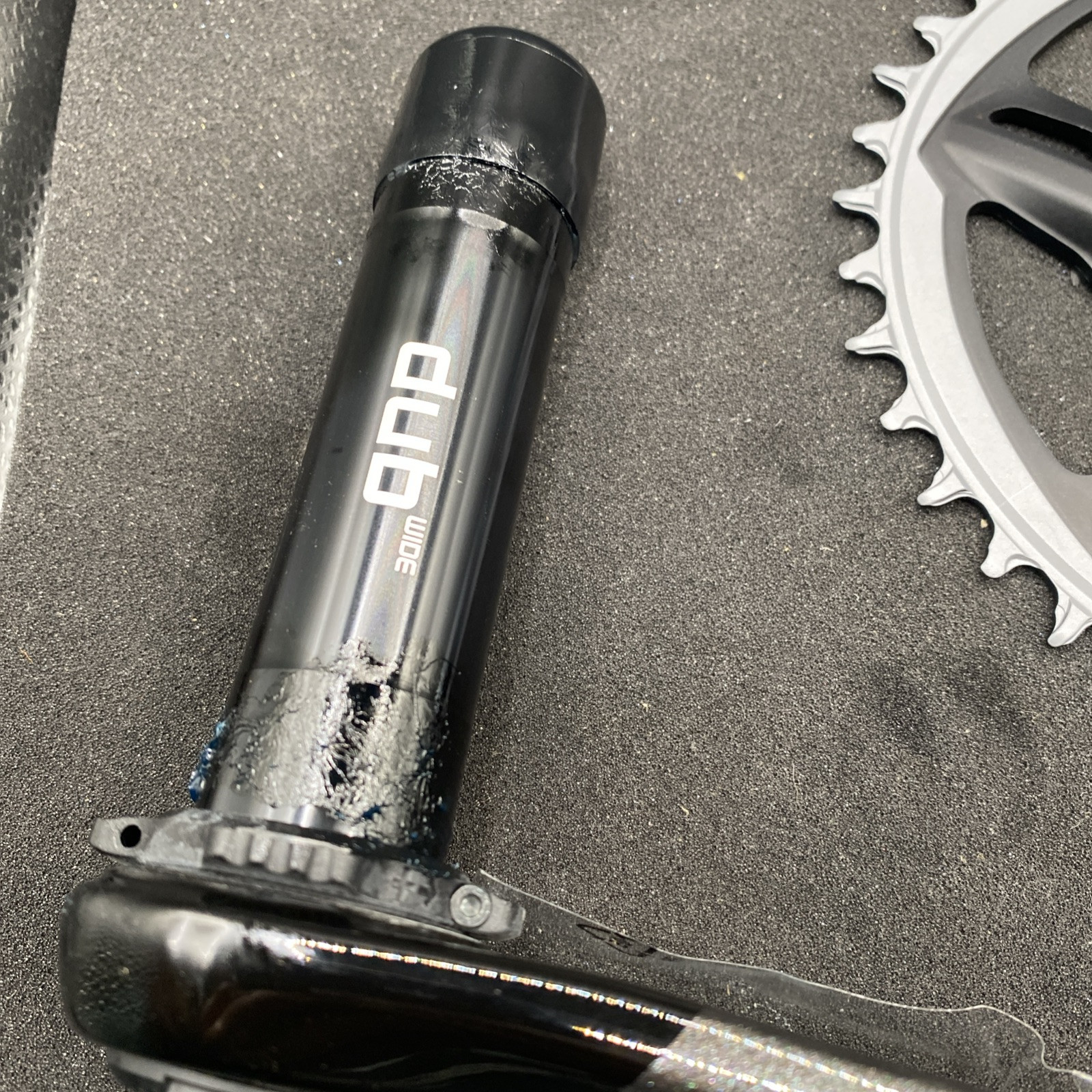 Sram Force Dub D2 12 Speed Power Meter Crank Set Dub Wide 172.5 38t (NW)