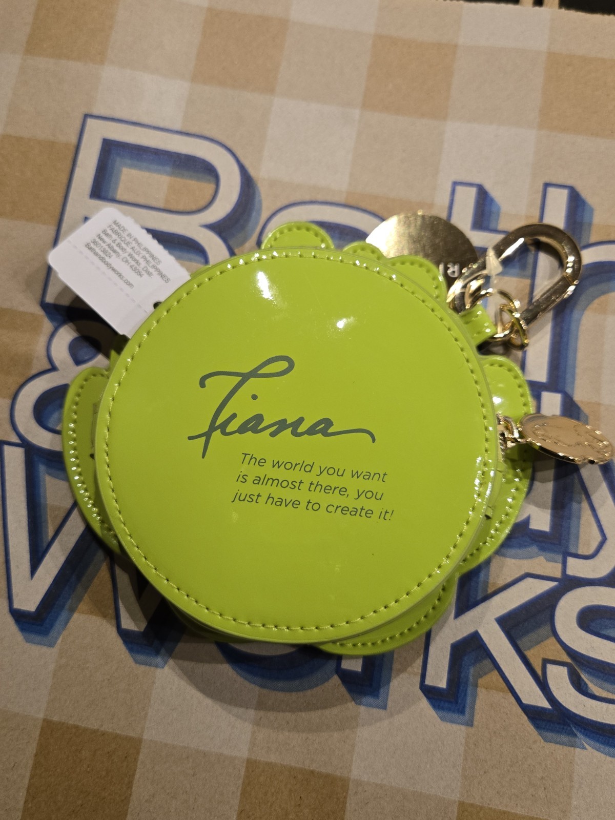 Bath & Body Works Disney Princess Tiana Coin Purse NEW with tags