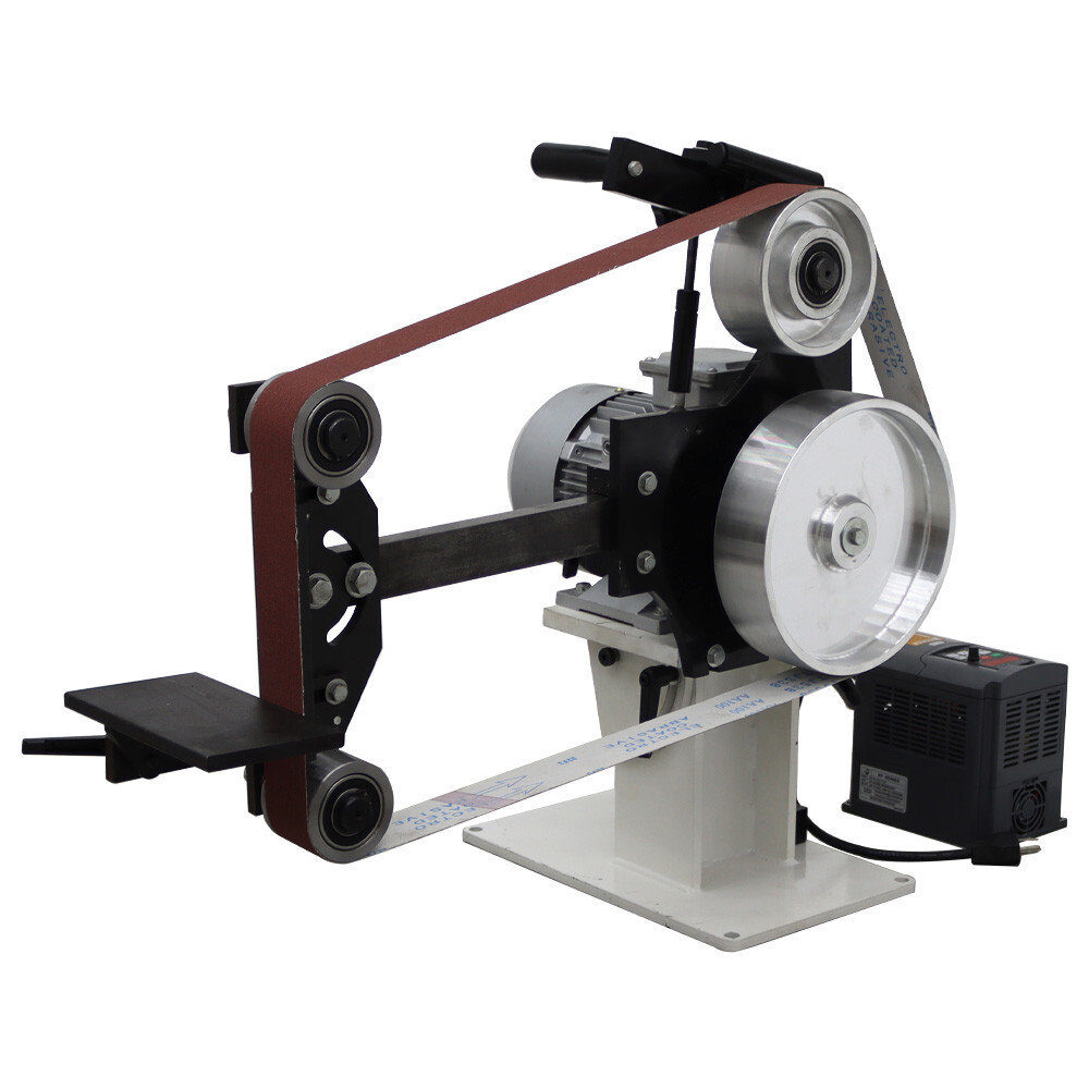 110V Vertical and Horizontal Frequency Conversion Industrial Grade Belt Machine