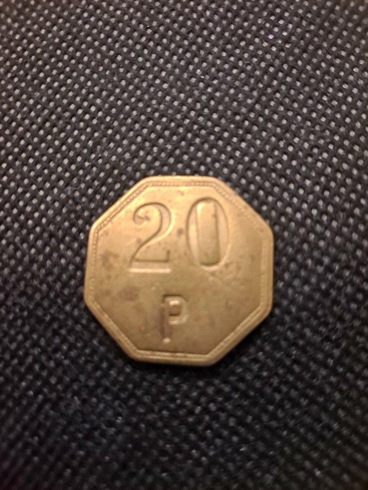 20 P OCTAGON TOKEN!   e3690QXX