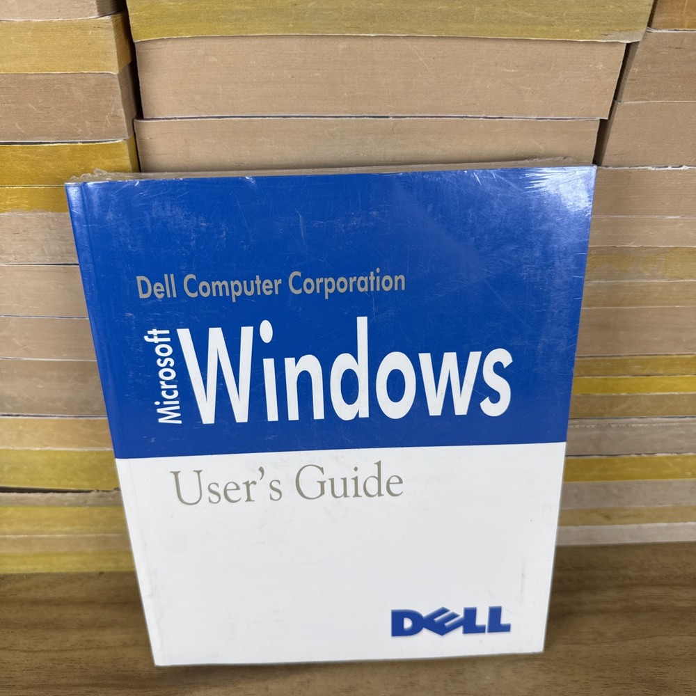 Dell Microsoft Windows  Getting Started Users Guide Manual SEALED