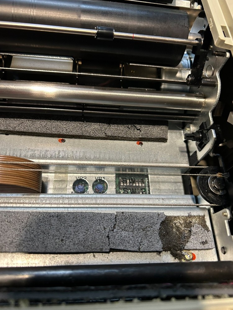 Apple ImageWriter A9M0303 Vintage Printer TESTED has issues