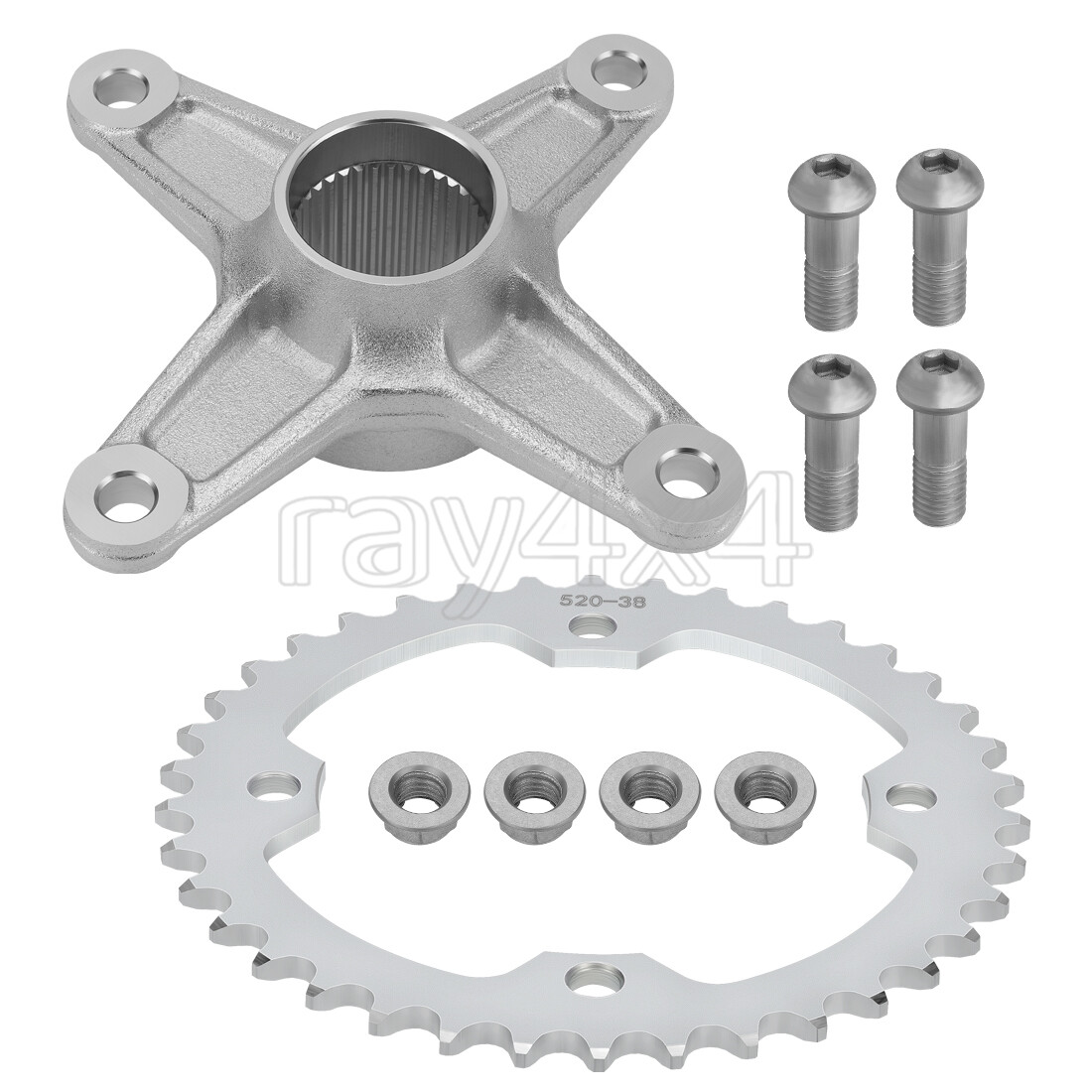 REAR SPROCKET HUB 38TH 5YT-25386-00-00 For 2004-2013 YAMAHA RAPTOR 350 250
